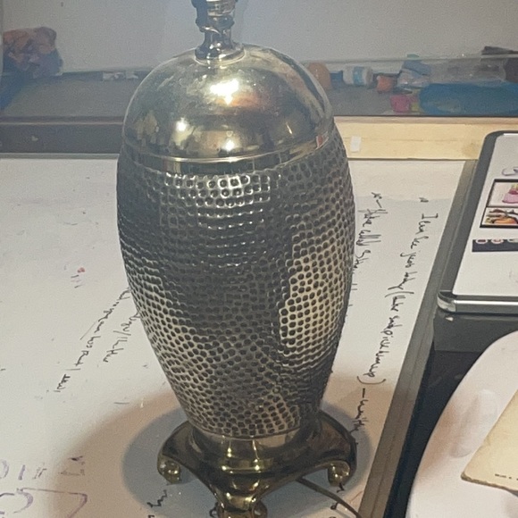 James mont inspired Brass Table Lamp Great Condition Grate vintage find. - Picture 3 of 8